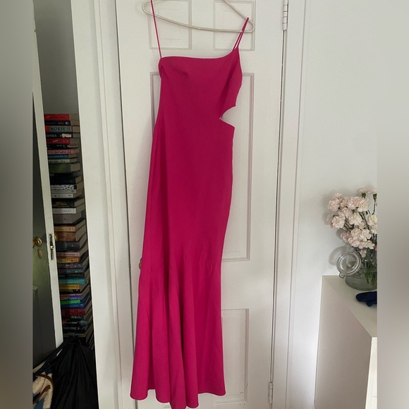 Hot Pink LIKELY Gown - Picture 3 of 3